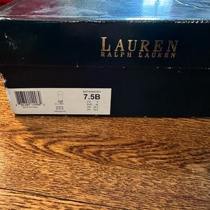 Black Ralph Lauren Sonya riding boots - NIB